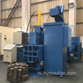 Horizontale 630ton staalvijlsel Recyclingbriketmachine